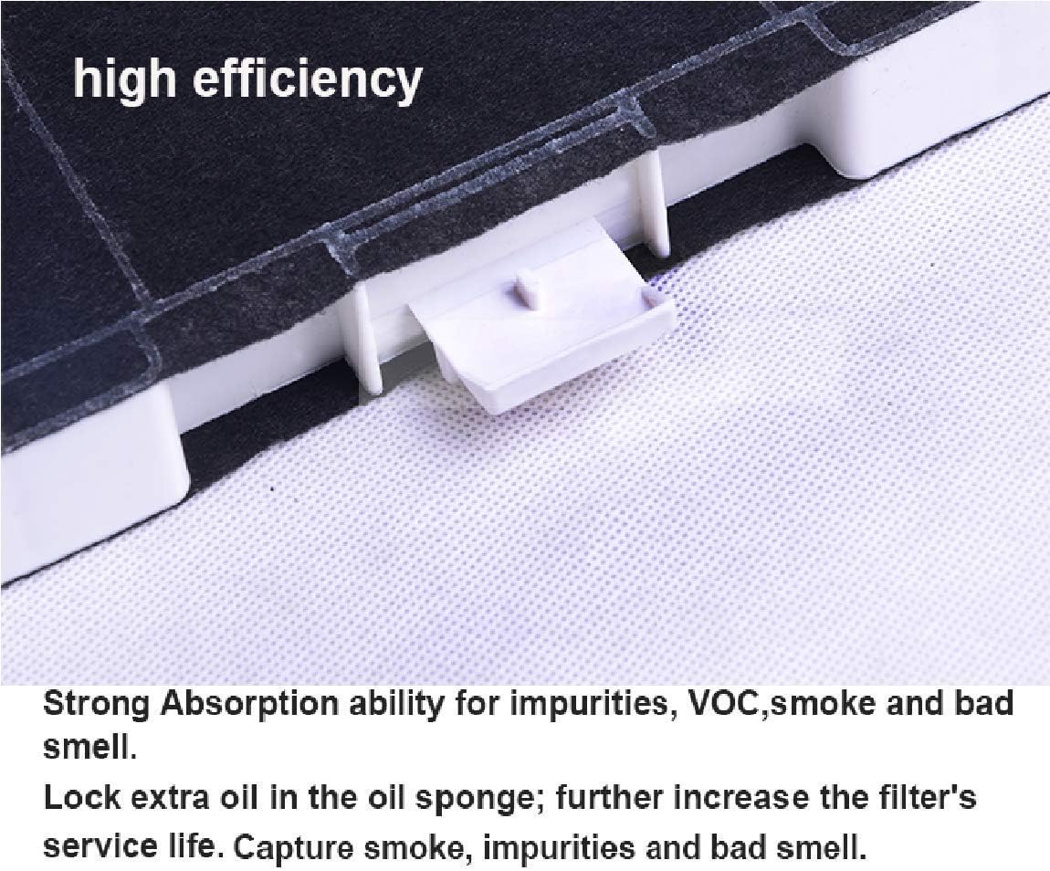 Aktivkohlefilter 2023er Version! Ausgezeichneter Aktivkohlefilter Dunstabzugshaube KF6 passend zb. für Siemens LZ53251 / Neff Z5101X1 / Bosch dhz5325 / VVZ52V40 / max bestellmenge 10 Stk