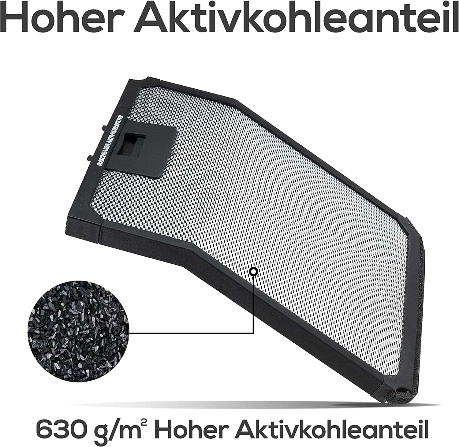 Aktivkohlefilter für Silverline AF 300 Aktivkohlefilter